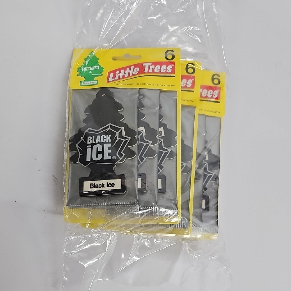 Black Ice Air Freshener - Black